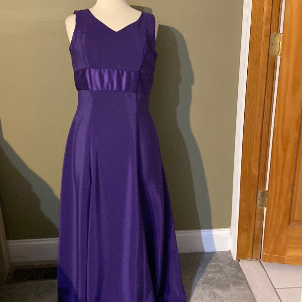 Great purple long dress